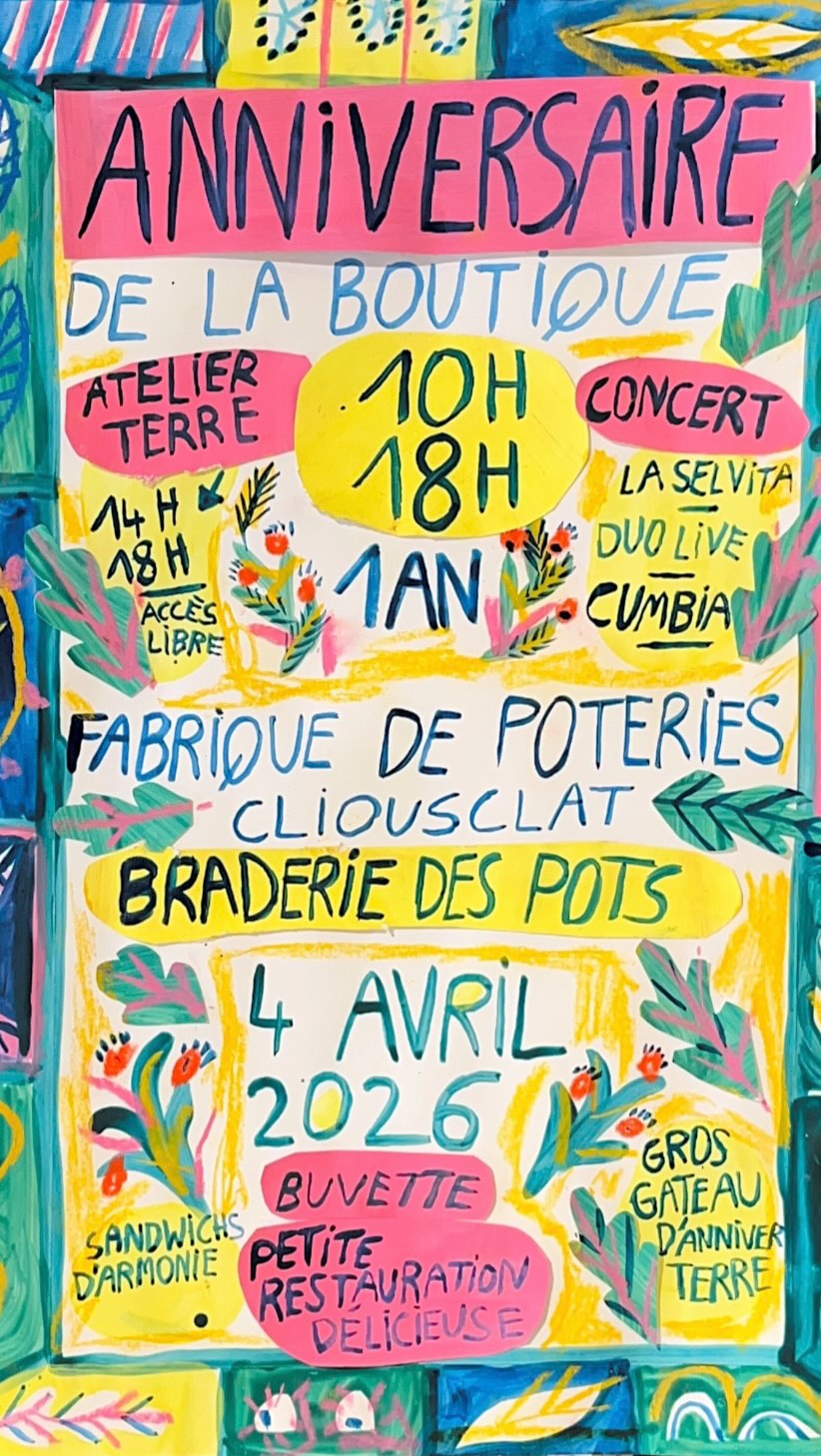 La fabrique de poterie de Cliousclat